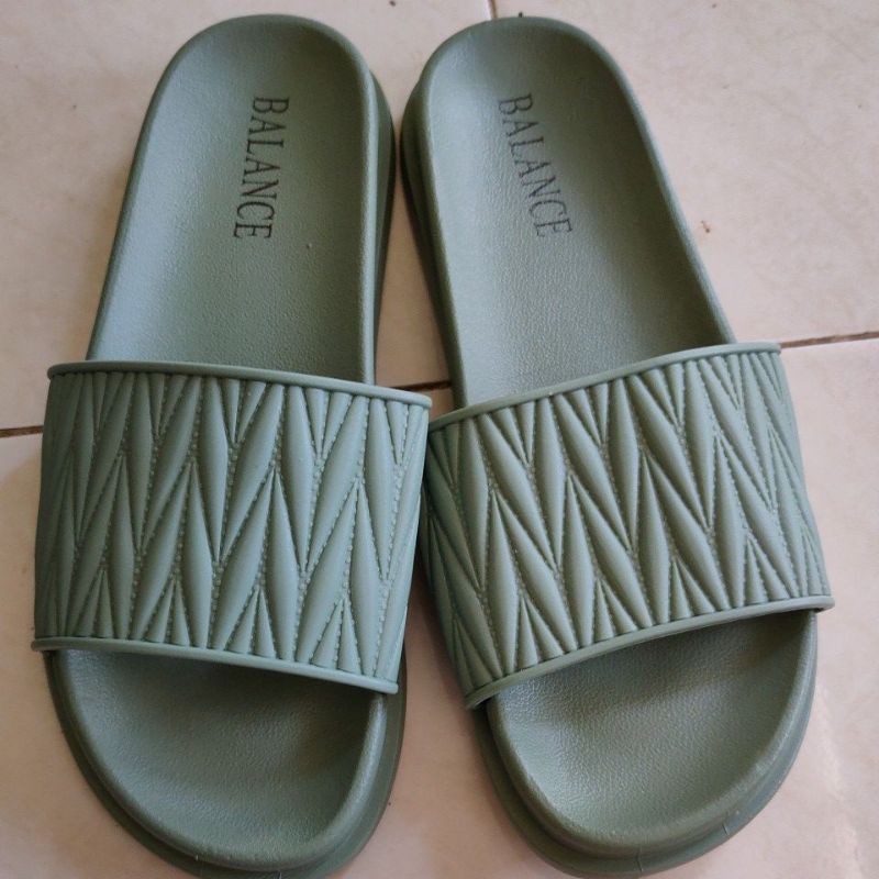 New BLC 206 Sandal Jelly Kimberly [✓COD bacadeskripsi-Green