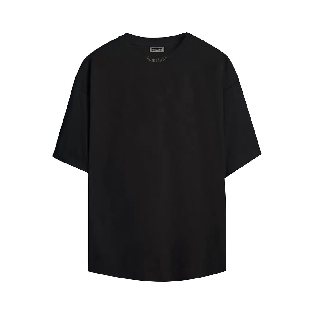 HTTP - Gela - T-Shirt Oversize Putih Strip Hitam Lengan Pendek Pria Wanita