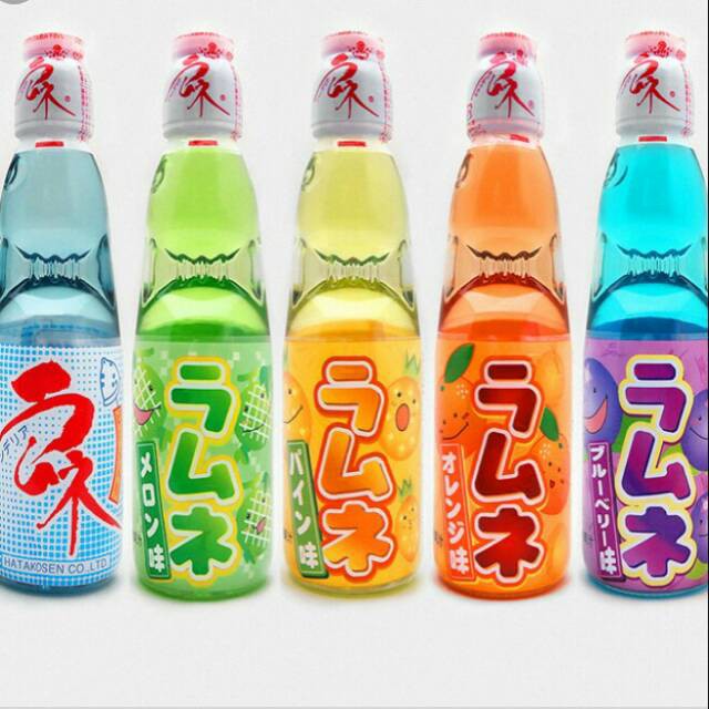 Jual MINUM SODA ASLI JEPANG HATA RAMUNE 200 ML SOFT DRINK HATA RAMUNE ...