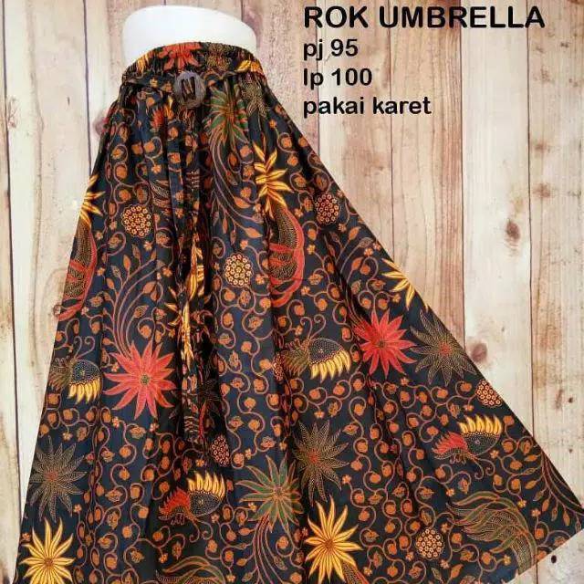 Rok klok Batik Rok klok murah Rok payung Batik Rok Payung batik murah