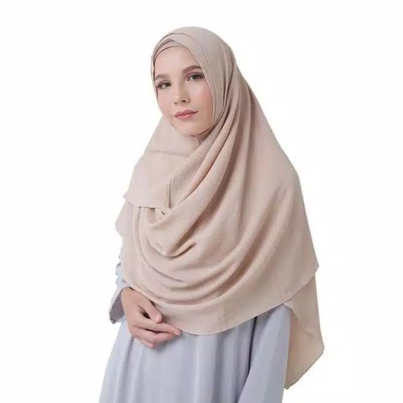 Zoya Selendang Pashmina Instan Instant Naomi Hitam Hijab
