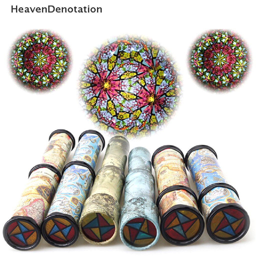 [HeavenDenotation] 21CM Pop Kaleidoscope Children Toys Kids Educational Science Toy Classic