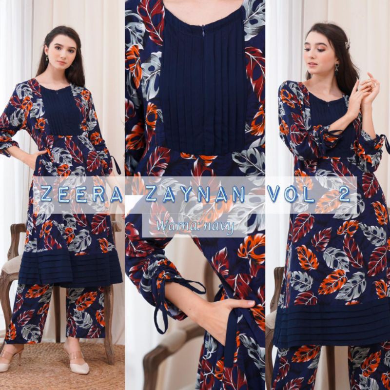 Daster arab ZEERA ZAYNAN Gamis Rayon Baju setelan