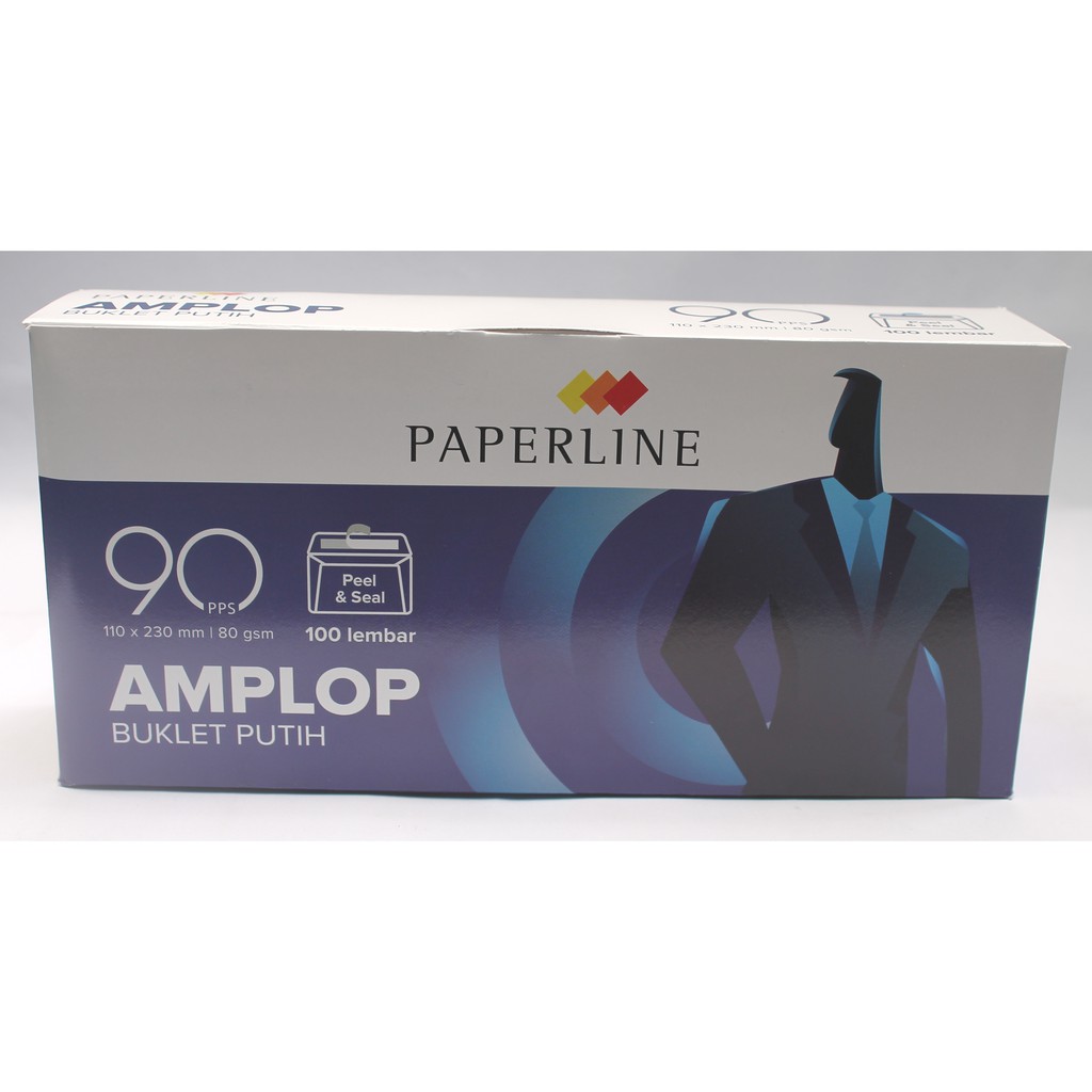 

Dck Amplop Plain Paperline 90 PPS - 110 x 230 mm