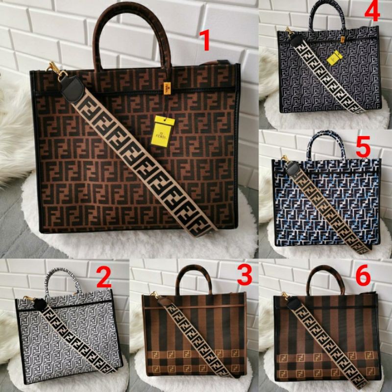 tas fendi book sunshine kanvas