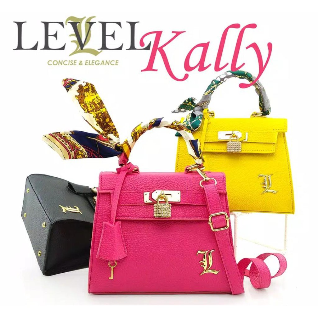 Tas Kally Togo Diamond Lock/Tas Selempang Branded Batam/Tas Bahu Import Murah