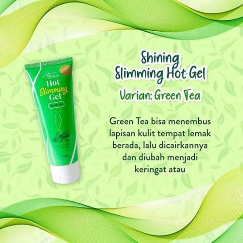 SHINING HOT SLIMMING GEL BPOM ORIGINAL PELANGSING PEMBAKAR LEMAK