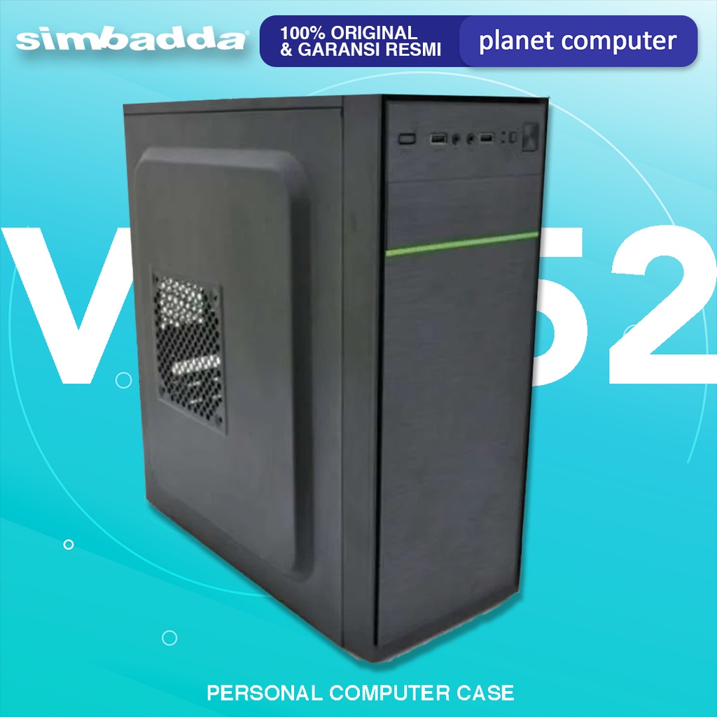 CASING PC SIMBADDA SIM V-3152 Inlude PSU 380W