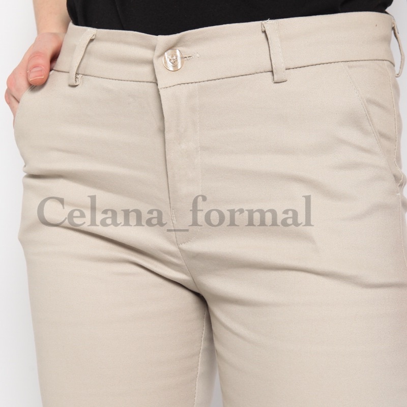 celana chino wanita - celana chinos wanita - celana katun wanita - celana casual wanita