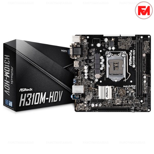 ASRock H310CM-HDV (LGA1151, H310, DDR4, USB3.1, SATA3)