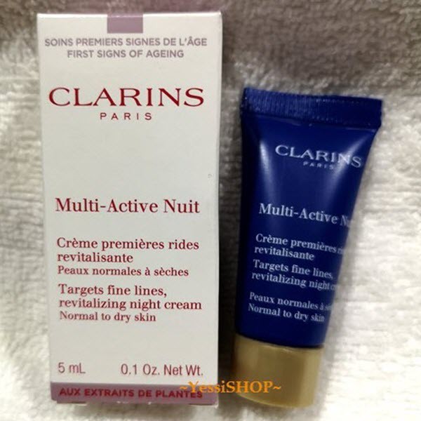 clarins multi active nuit dry skin