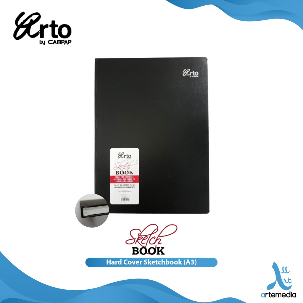 

Arto A3 Hard Cover Sketchbook