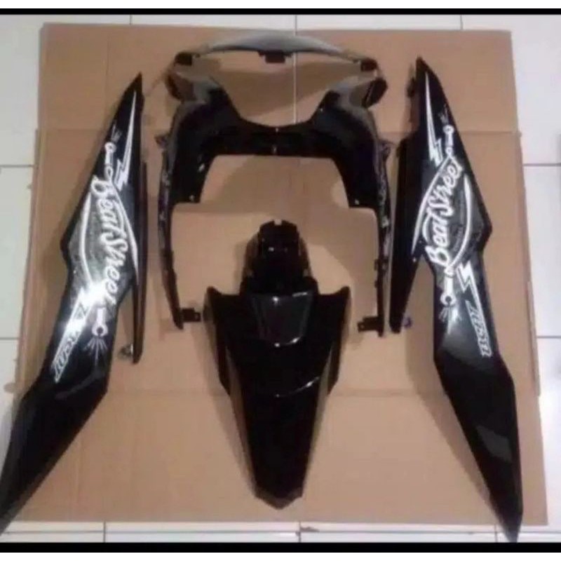 full body halus beat street hitam