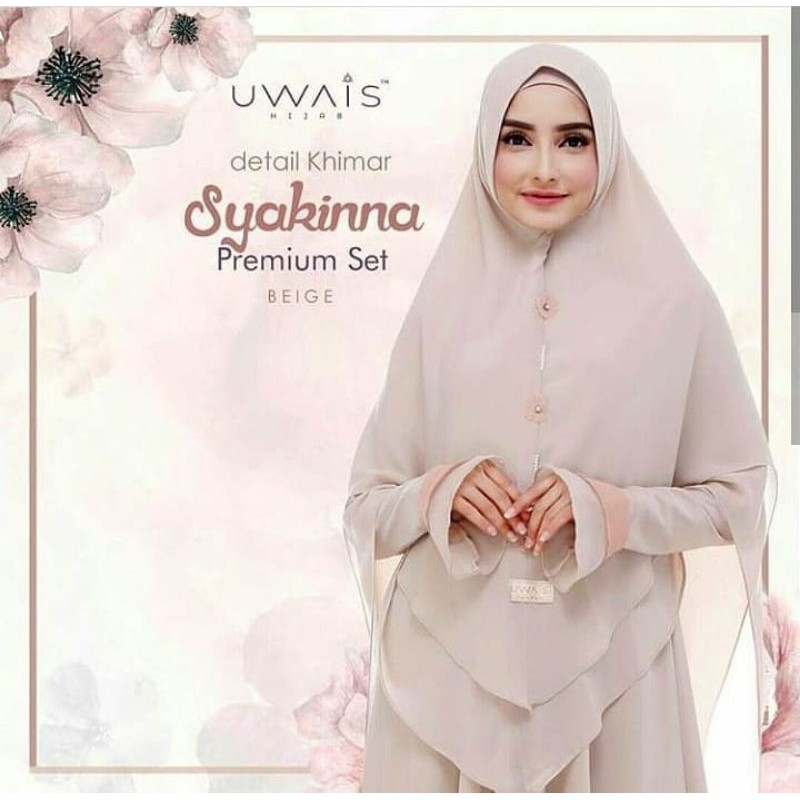Syakinnah set premium by uwais hijab