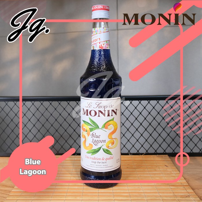 

SYRUP MONIN BLUE CURACAO 700 ml SIRUP BIRU