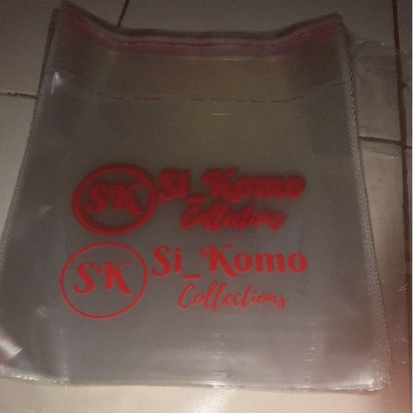 

Sablon plastik opp 25x30 500 lbr plastik plus sablon 1 warna 1 sisi