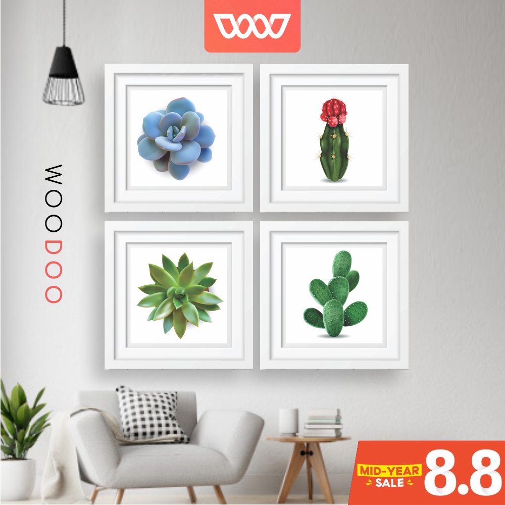 WOODOO - Hiasan Dinding Dekorasi Kamar Tropical Wall Decor - Varian CT