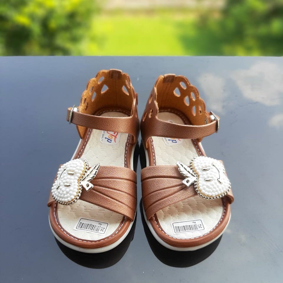 SDP03 Sandal Anak Perempuan Umur 1_3 tahun - Sandal tali anak cewe Motif APEL