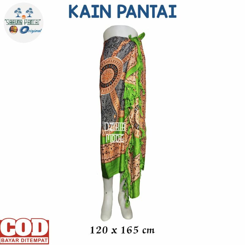 Kain bali / Kain pantai motif teratai ukuran 120x165 cm/ kain buat santai / kain bali murah bahan katun rayon sembilanmode