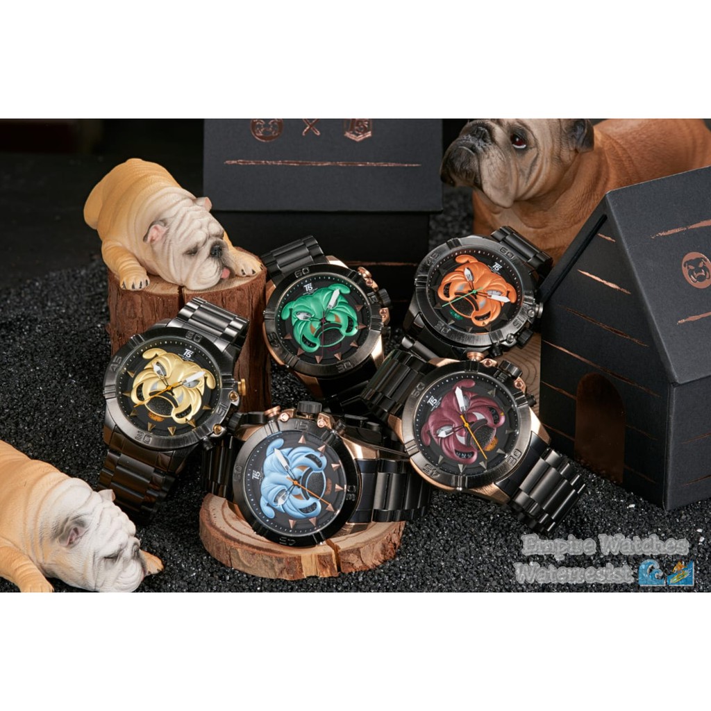 Jam Tangan T5 H3736G H3736 3736 Pria Cowok Analog Chrono dan Tanggal Aktif Rantai Stainless Original Waterproof