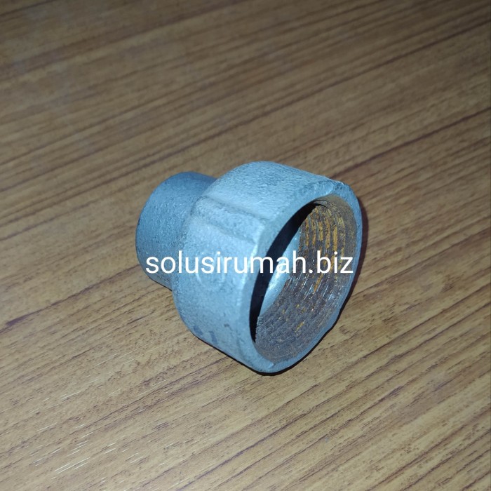 reducer vlok v sok sock besi galvanis 1 1/4 x 3/4 bspt drat 1 1 /4&quot; G