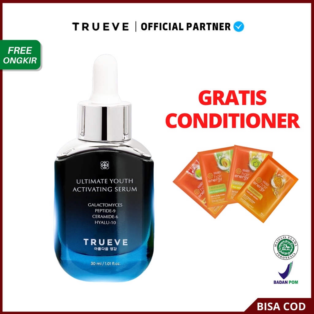 [ READY ] TRUEVE GALACTOMYCES &amp; PEPTIDE Anti Aging Serum 30 ML serum wajah trueve