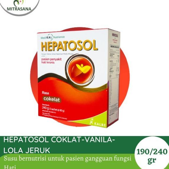 

BISA BAYAR DITEMPAT Hepatosol Vanila Coklat 240 gram - Vanila