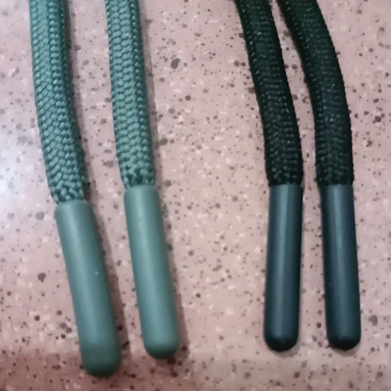 tali hoodie aglets metalic