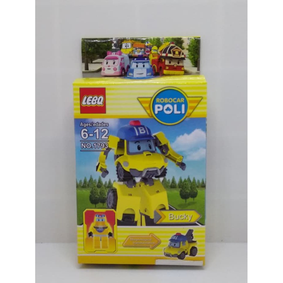 Mainan Anak Robocar Poli Lego - Bucky