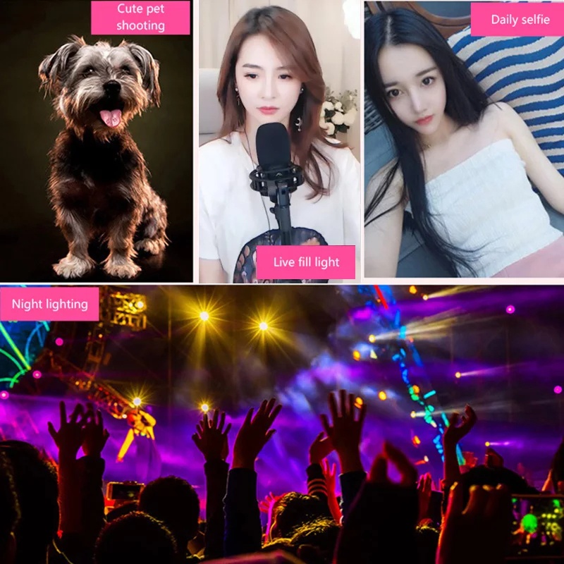 Shorush RM-1 Ring light Mirorr Selfie For Smartphone HP Laptop PC Zoom