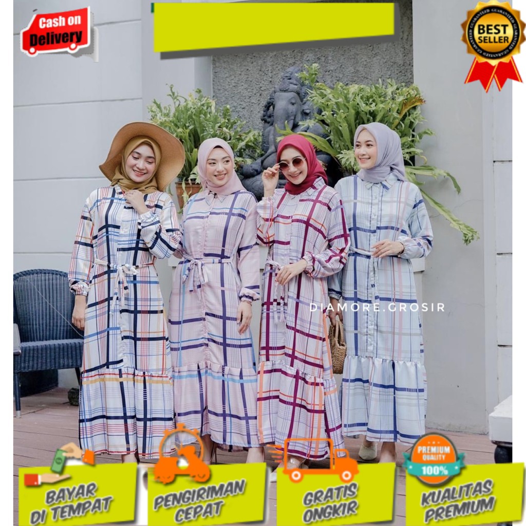 AMODY MAXI DRESS DIAMORE.GROSIR