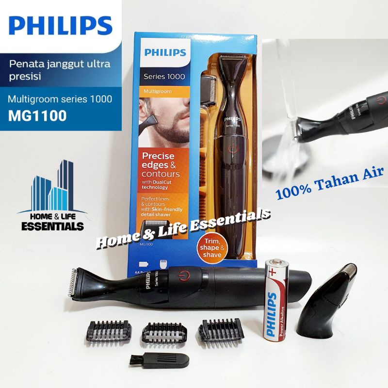 Alat Cukur Philips MG1100 Multigroom Alat Cukur Kumis Philips / Alat Cukur Jenggot Philips MG 1100