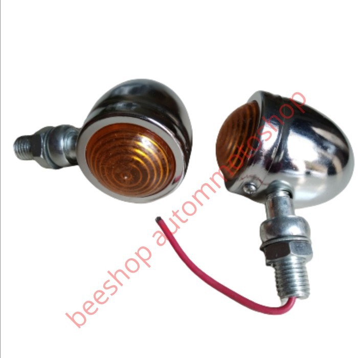 BAYAR DITEMPAT[COD] lampu sein retro universal cb rx king scopy dll