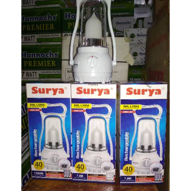 Lampu petromax Emergency surya SHL L3904