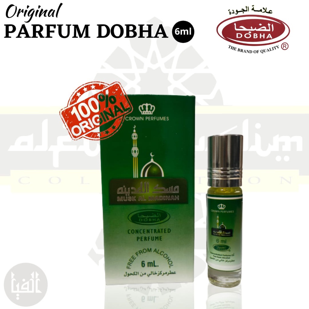 Dobha Kasturi Parfum Minyak Wangi Non Alkohol 6ml Roll On