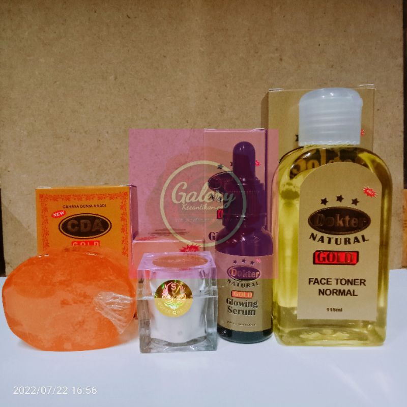 Paket Cream Dokter Gold Original 5in1 Dr Gold