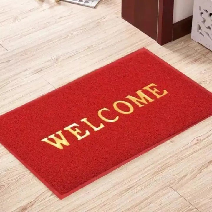 LT- [200GR] [ WELCOME ] WELCOME MAT Keset PVC Keset Mie / Bihun Welcome Anti Slip