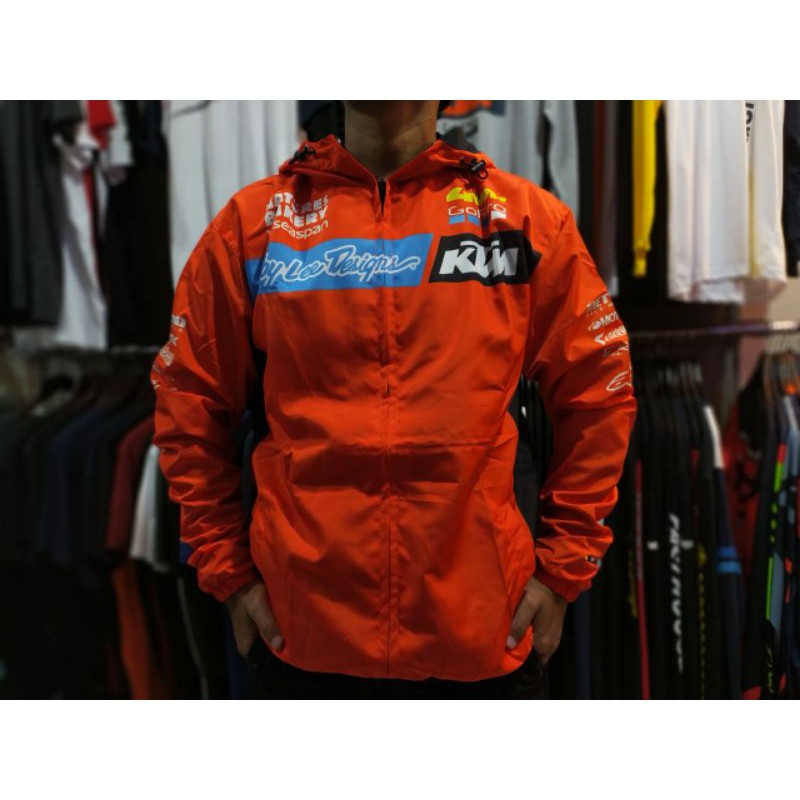 Jaket Running / jaket parasut / jaket fox / jaket trail cross grastrack balap racing