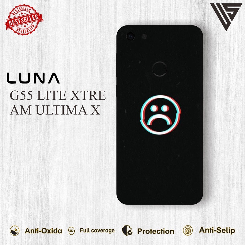 GARSKIN HANDPHONE LUNA G55 LITE XTREAM ULTIMA X (ISI 2PCS)