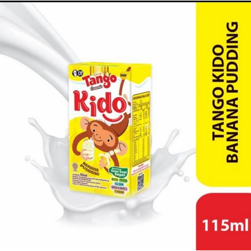 

Kido Tango susu Banana Pudding 115Ml