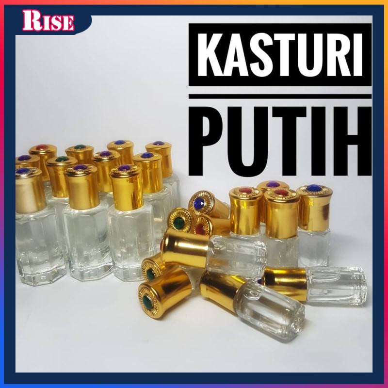 Minyak Kasturi Putih Original Dari Arab Saudi 100% Asli Wangi Khas Jazirah Arab Non Alkohol