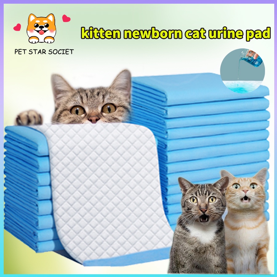 PERLAK Kucing Anjing Alas Pipis Pup Popok Bayi Kucing Kitten Puppy Baby Toilet Murah Underpad Poop Kencing Kandang Under Pad Dono Training Pee Tray Dog Cat Hewan Lahiran Lembaran Tebal  XL Size 33x45 60x60 45x60 Besar Matras Kotoran