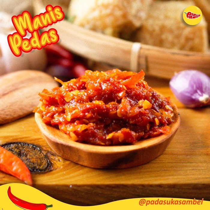 

Jual Sambel Manis Pedes / Sambel Tomat / Sambal Manis Pedas /PadasukaSambel Terlaris