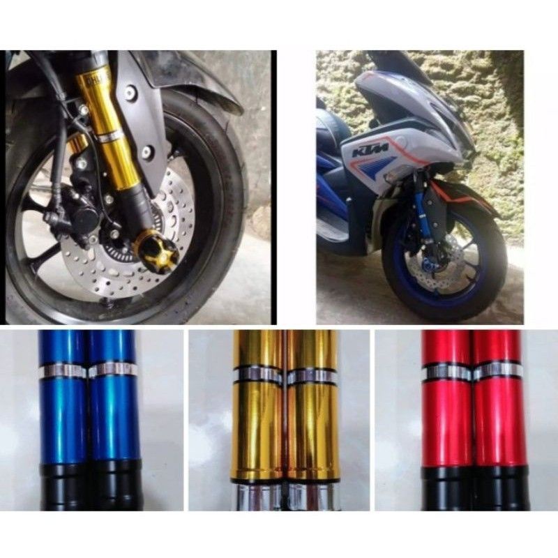 Cover shock Aerox, Cover Shock depan Yamaha Aerox