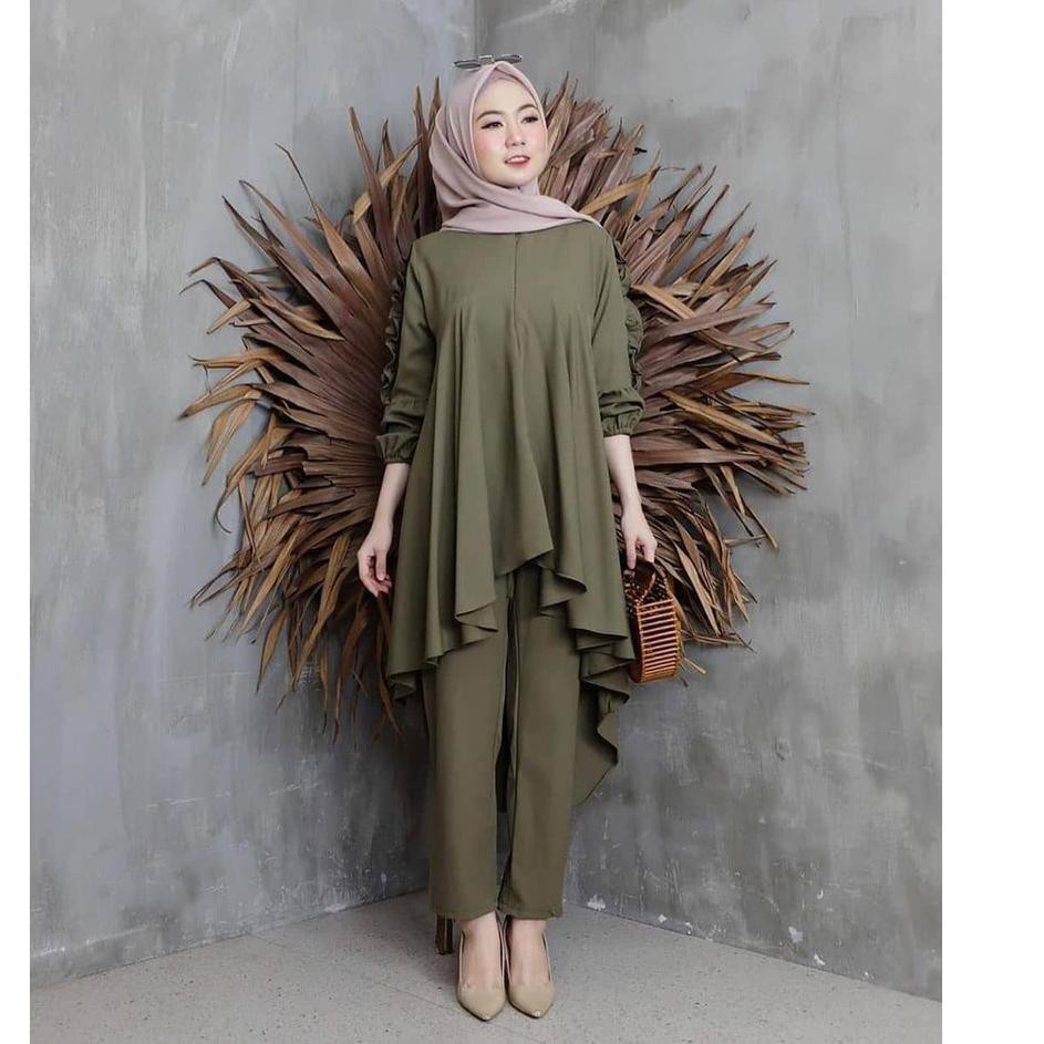 Murahnya Setelan Muslim Murah Meriah l SADEWI SET AQ001 Murahnya Setelan Muslim Murah Meriah l SADEWI SET AQ001