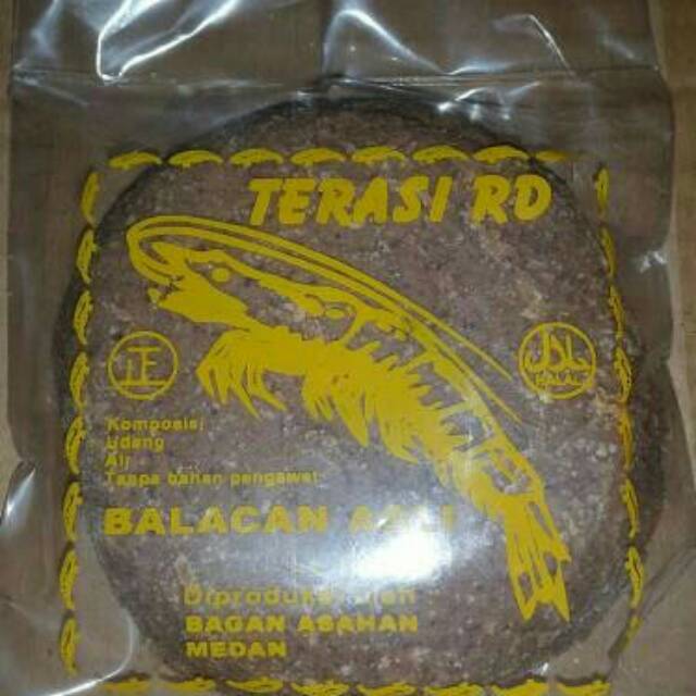 

Terasi Udang RD asli medan 200 gram