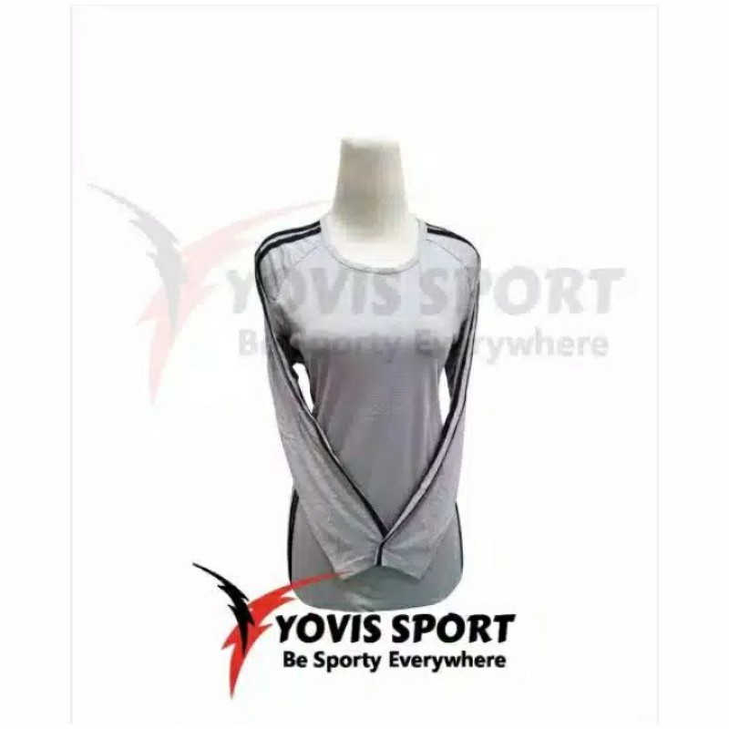 BAJU OLAHRAGA LENGAN PANJANG YOVIS SPORT/SENAM/ZUMBA/AEROBIK