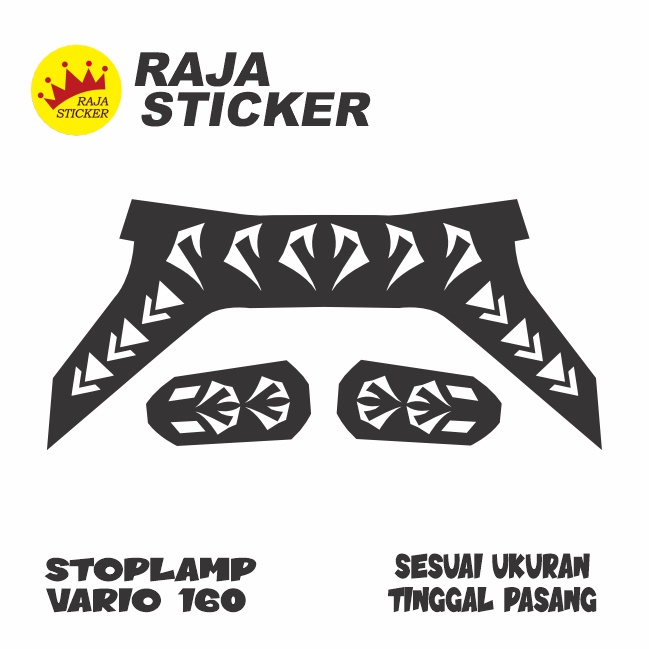 STIKER STOPLAMP VARIO 160