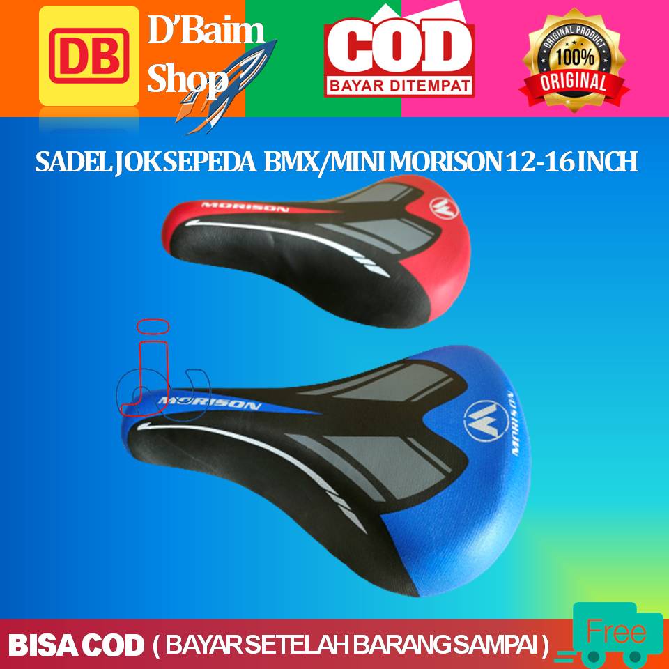 Sadel Jok Sepeda BMX Morison 12 Inch - 16 Inch Sadel Jok Sepeda Murah