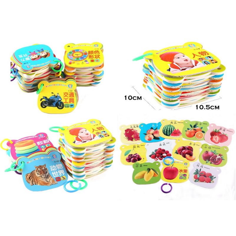 flashcard bayi kartu belajar